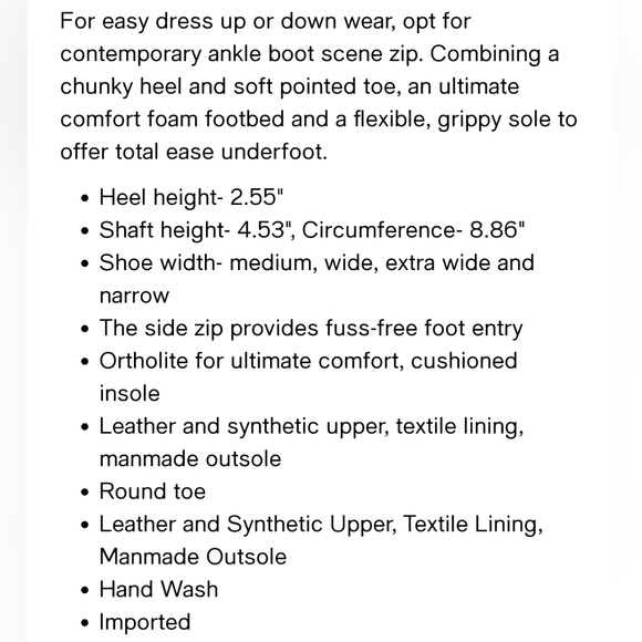 Clarks Collection Scene Ankle Booties Size 8.5 - Picture 2 of 9